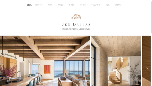 Jen Dallas Interiors Website