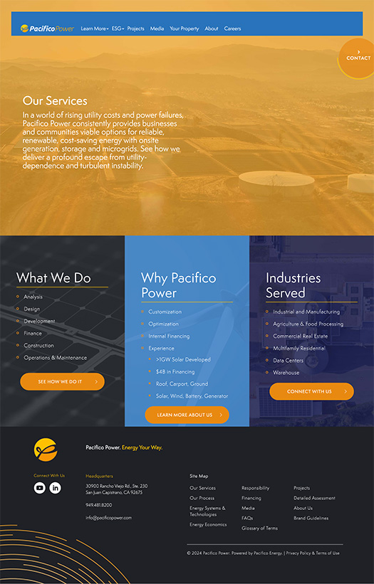 Pacifico Power - Transform your business with onsite power